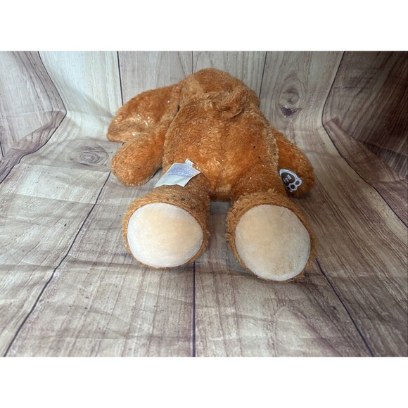 Build A Bear Pumpkin Spice Pawlette Bunny Rabbit 2023 16" Sparkle BAB - Picture 5 of 8